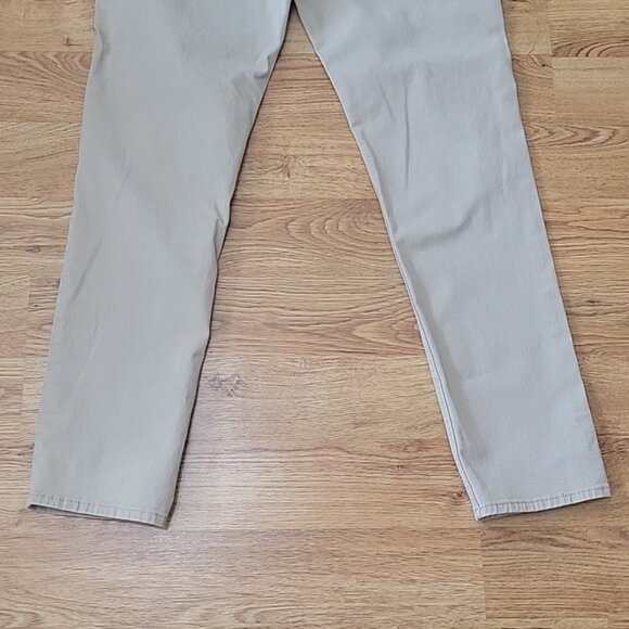 H&M Men's Tan Slim Fit Coupe Etroite Chinos Size 31 - Picture 7 of 8